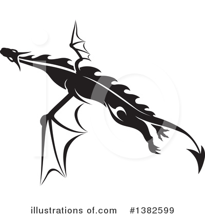 Royalty-Free (RF) Dragon Clipart Illustration by dero - Stock Sample #1382599
