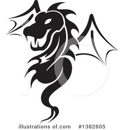 Royalty-Free (RF) Dragon Clipart Illustration by dero - Stock Sample #1382605