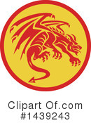 Dragon Clipart #1439243 by patrimonio
