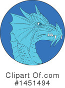 Dragon Clipart #1451494 by patrimonio