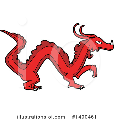 Chinese Dragon Clipart #1490461 by lineartestpilot