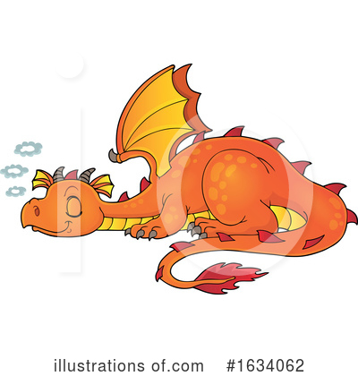 Royalty-Free (RF) Dragon Clipart Illustration by visekart - Stock Sample #1634062