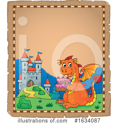 Royalty-Free (RF) Dragon Clipart Illustration by visekart - Stock Sample #1634087