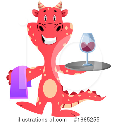 Royalty-Free (RF) Dragon Clipart Illustration by Morphart Creations - Stock Sample #1665255