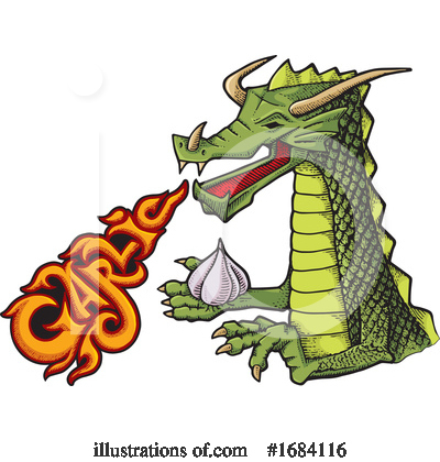 Royalty-Free (RF) Dragon Clipart Illustration by Any Vector - Stock Sample #1684116
