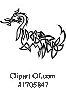 Dragon Clipart #1705847 by patrimonio