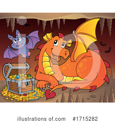 Royalty-Free (RF) Dragon Clipart Illustration by visekart - Stock Sample #1715282