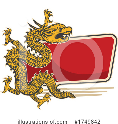 Royalty-Free (RF) Dragon Clipart Illustration by Vector Tradition SM - Stock Sample #1749842