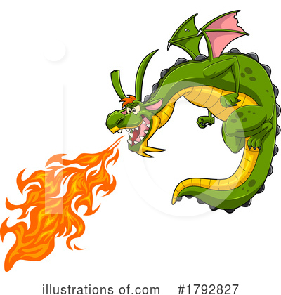 Dragons Clipart #1792827 by Hit Toon
