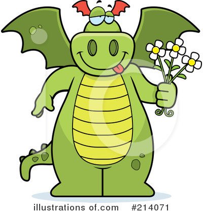 Royalty-Free (RF) Dragon Clipart Illustration by Cory Thoman - Stock Sample #214071