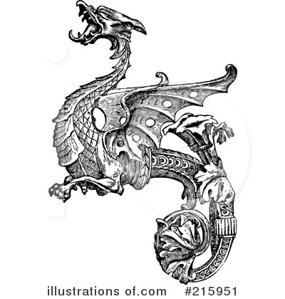 Dragons Clipart #215951 by BestVector