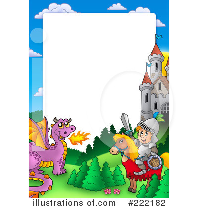 Royalty-Free (RF) Dragon Clipart Illustration by visekart - Stock Sample #222182