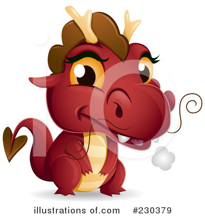 Royalty-Free (RF) Dragon Clipart Illustration by BNP Design Studio - Stock Sample #230379