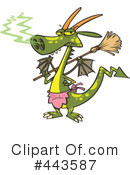 Dragon Clipart #443587 by toonaday