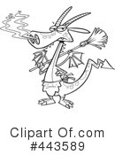 Dragon Clipart #443589 by toonaday