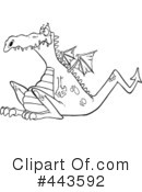 Dragon Clipart #443592 by toonaday