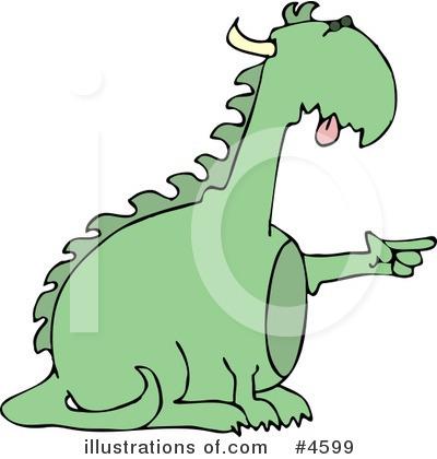 Royalty-Free (RF) Dragon Clipart Illustration by djart - Stock Sample #4599