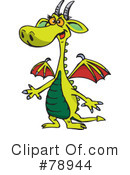 Dragon Clipart #78944 by Dennis Holmes Designs