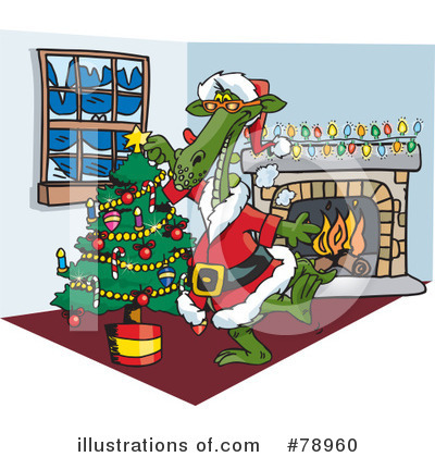 Royalty-Free (RF) Dragon Clipart Illustration by Dennis Holmes Designs - Stock Sample #78960
