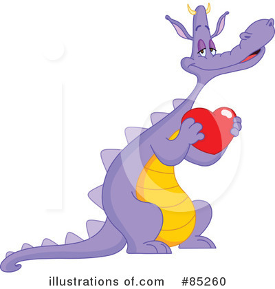 Royalty-Free (RF) Dragon Clipart Illustration by yayayoyo - Stock Sample #85260