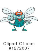 Dragonfly Clipart #1272837 by Dennis Holmes Designs