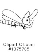 Dragonfly Clipart #1375705 by Vector Tradition SM