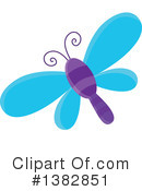Dragonfly Clipart #1382851 by visekart