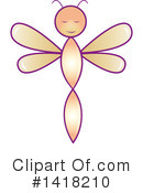 Dragonfly Clipart #1418210 by Pams Clipart