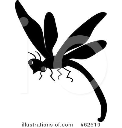 Dragonfly Clipart #62519 by Pams Clipart