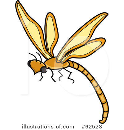 Dragonfly Clipart #62523 by Pams Clipart