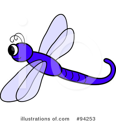 Dragonfly Clipart #94253 by Pams Clipart