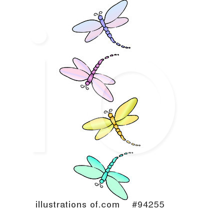 Dragonfly Clipart #94255 by Pams Clipart