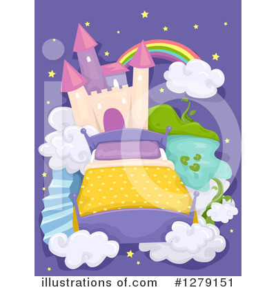 Dreaming Clipart #1279151 by BNP Design Studio