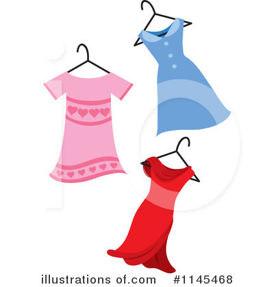 Royalty-Free (RF) Dress Clipart Illustration by Rosie Piter - Stock Sample #1145468