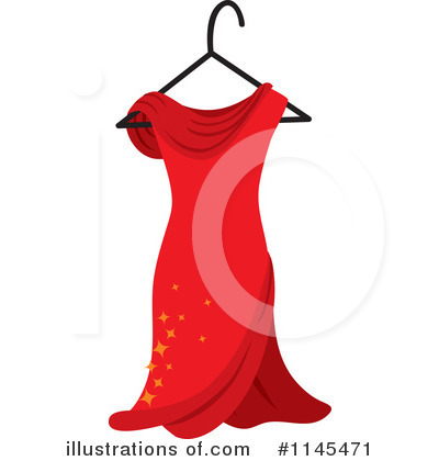 Prom Dress Clipart #1145471 by Rosie Piter