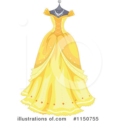 Royalty-Free (RF) Dress Clipart Illustration by BNP Design Studio - Stock Sample #1150755