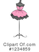 Dress Clipart #1234859 by BNP Design Studio