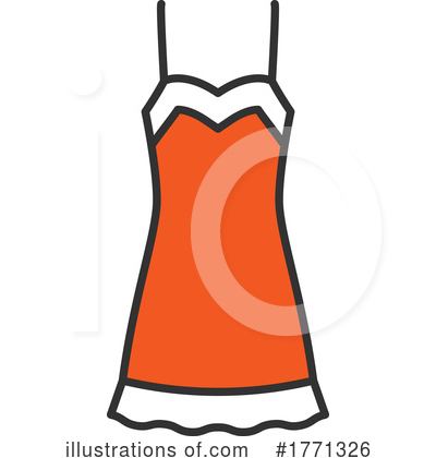 Royalty-Free (RF) Dress Clipart Illustration by Vector Tradition SM - Stock Sample #1771326