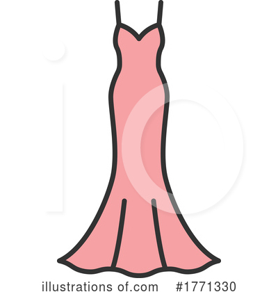 Royalty-Free (RF) Dress Clipart Illustration by Vector Tradition SM - Stock Sample #1771330