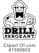 Drill Sergeant Clipart #1590603 by Cory Thoman