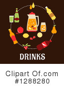 Drinks Clipart #1288280 by Vector Tradition SM