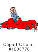 Driver Clipart #1200778 by LaffToon