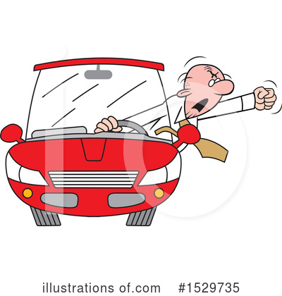 Royalty-Free (RF) Driver Clipart Illustration by Johnny Sajem - Stock Sample #1529735