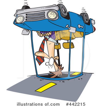 Car Accident Clipart #442215 by toonaday