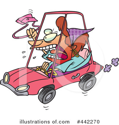 Royalty-Free (RF) Driver Clipart Illustration by toonaday - Stock Sample #442270