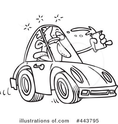 Drunk Driver Clipart #443795 by toonaday