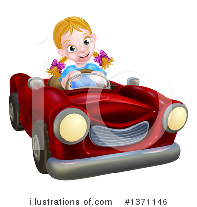 Driving Clipart #1371146 by AtStockIllustration