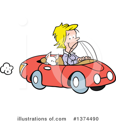 Driver Clipart #1374490 by Johnny Sajem