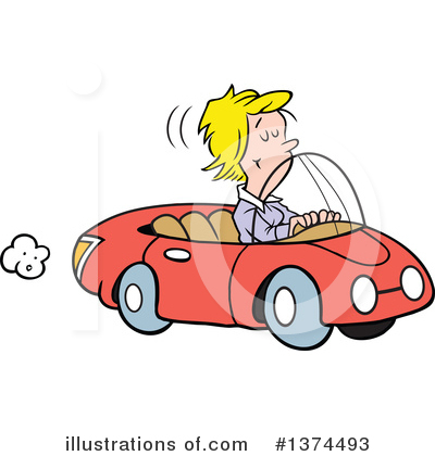 Driver Clipart #1374493 by Johnny Sajem