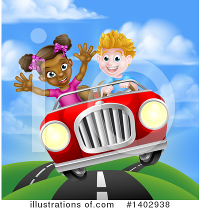 Royalty-Free (RF) Driving Clipart Illustration by AtStockIllustration - Stock Sample #1402938